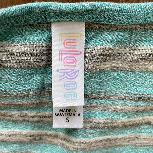 Blue & Grey Striped Classic Tee - Picture 3 of 4